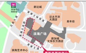 新加坡滨海广场重新发展后出租面积约78万平方英尺