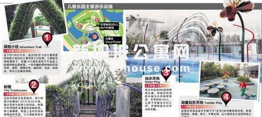 滨海湾花园1000万元打造的儿童乐园